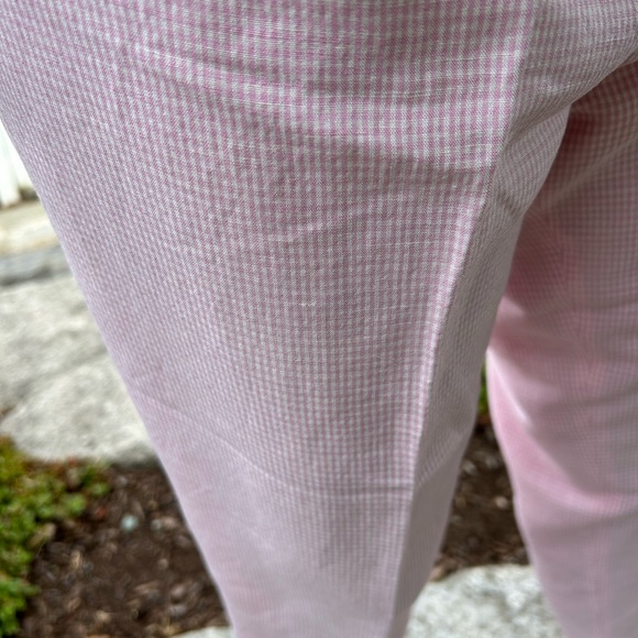 Preppy Gingham Cropped Pants Sz Euro 38 - Picture 3 of 7